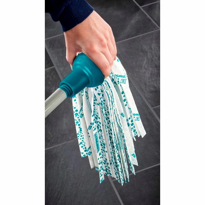 Набор для влажной уборки Leifheit Classic швабра-моп и ведро с отжимом фото 3