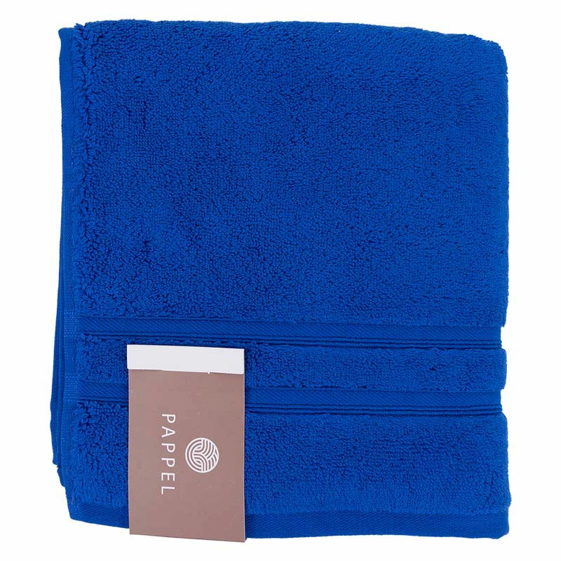 2 Полотенце махровое 70x140см Pappel Cirrus/S, цвет синий фото 2