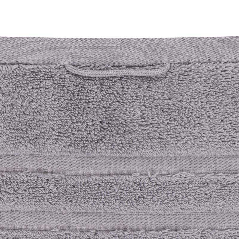 4 Полотенце махровое Pappel Cirrus/S 70x140, цвет темно-серый фото 2