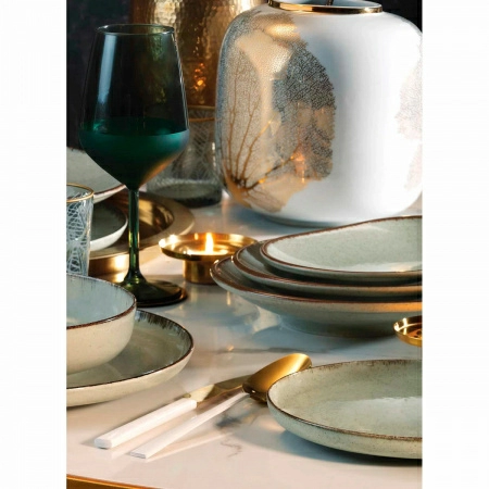 Чашка кофейная Kutahya Pearl Lima, синий фото 3