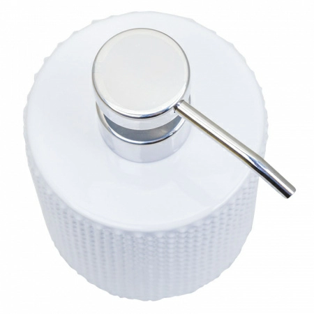 Дозатор для жидкого мыла Spirella Mero, белый фото 3