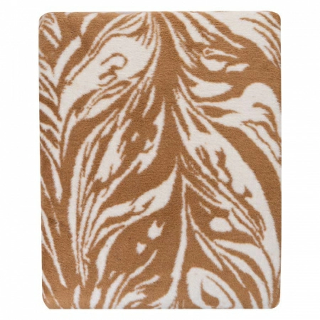 Плед 150x200см Pappel Scotch Jacquard, песочный фото 4