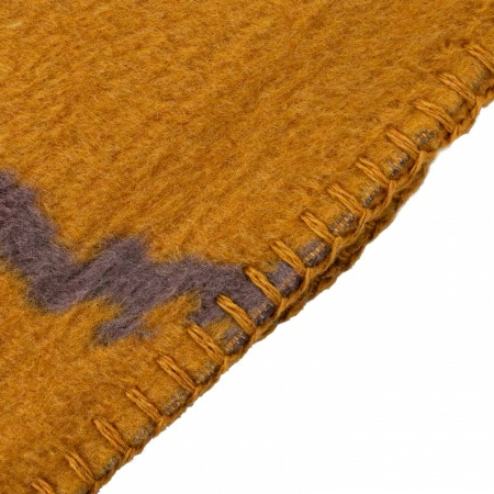 Плед 200x220см Pappel Cotton, коричневый фото 2