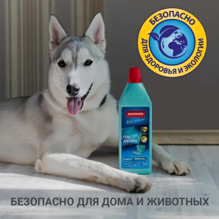 Гель для мытья пола Hausmann универсальный 1л фото 6