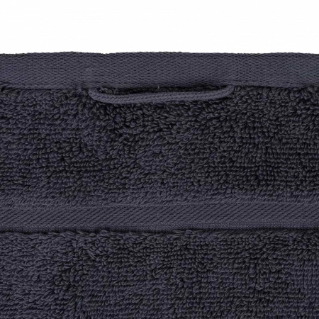 Полотенце махровое Pappel Cirrus/S 50x100, антрацит фото 4