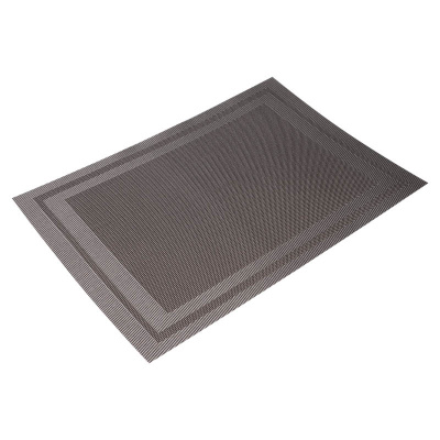 Салфетка сервировочная Zapel Frame light silver stripe