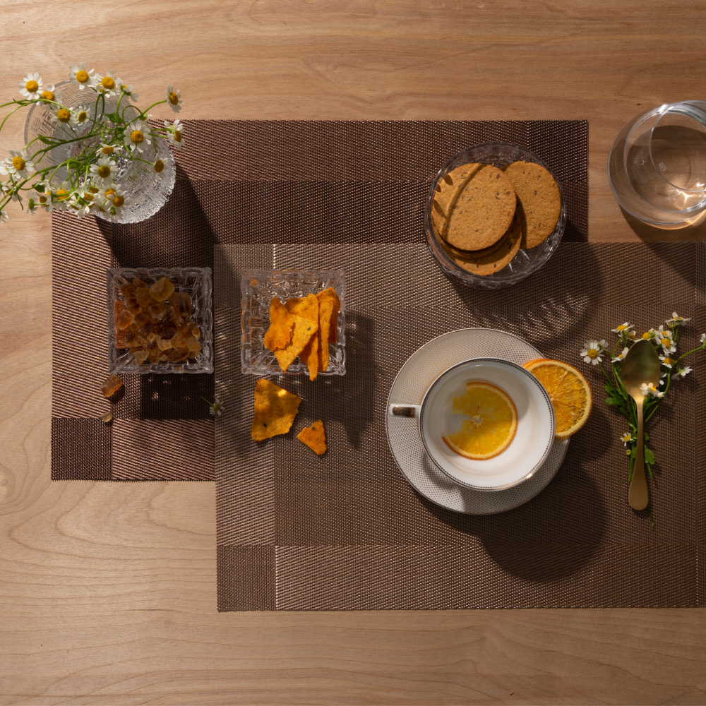 Салфетка сервировочная Zapel Frame dark brown фото 5