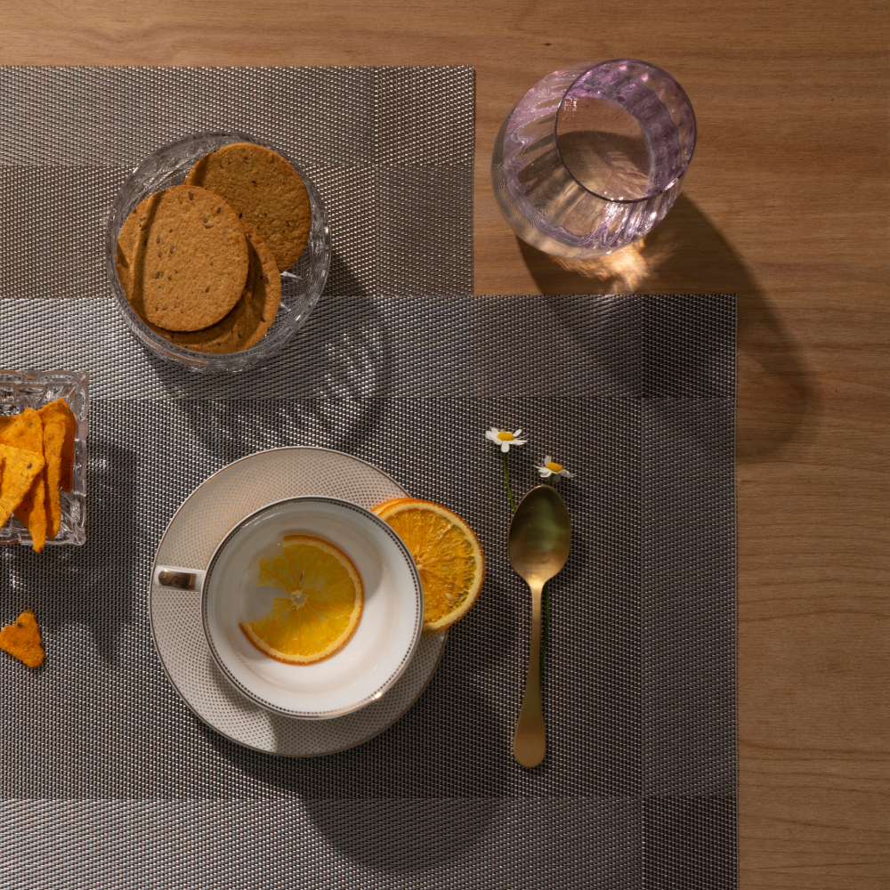 Салфетка сервировочная Zapel Frame silver фото 3