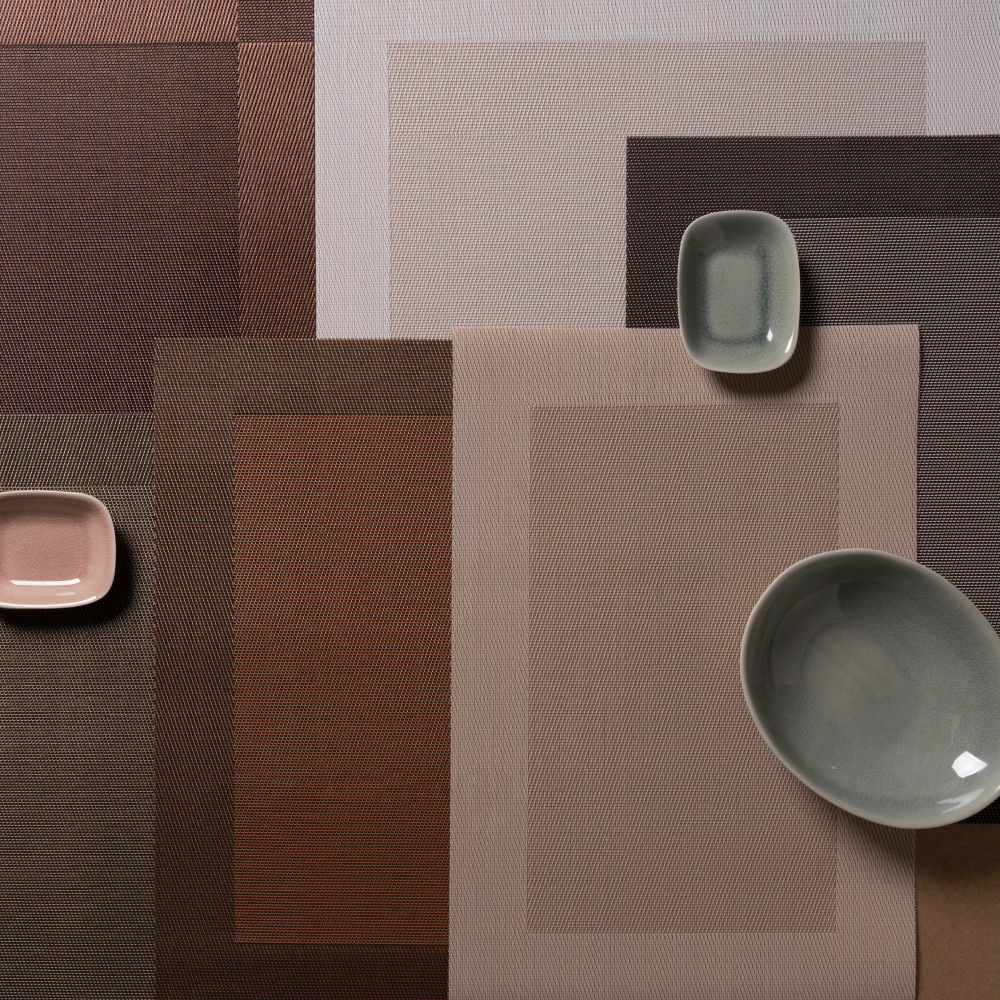 Салфетка сервировочная Zapel Frame dark beige фото 5